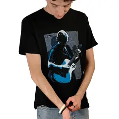 ROCK OFF OFFICIALLY LICENSED PRODUCTS - Polera original unisex de Ed Sheeran diseño silueta de Ed