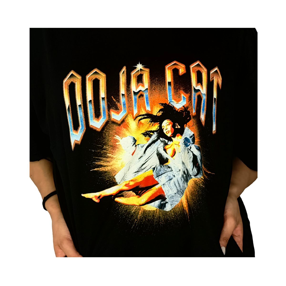ROCK OFF OFFICIALLY LICENSED PRODUCTS - Polera original unisex de Doja Cat diseño Planet Her Space