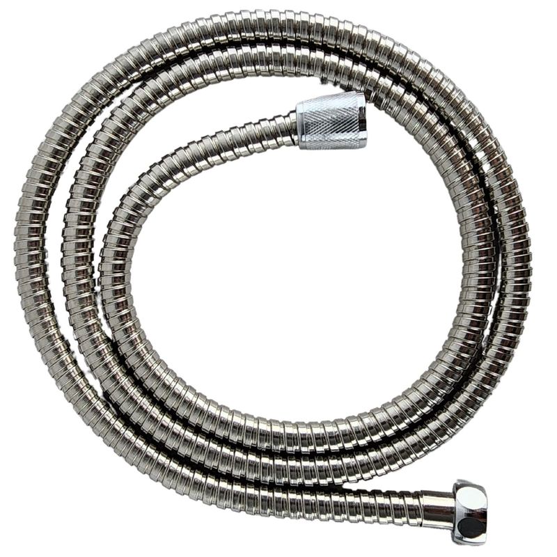 GENERICO - Manguera Ducha Flexible Extensible Cromada 150 cm Brillante