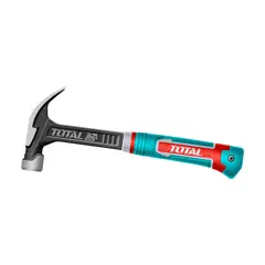 TOTAL TOOLS - Martillo Carpintero 16oz Industrial Magnético 345mm TOTAL