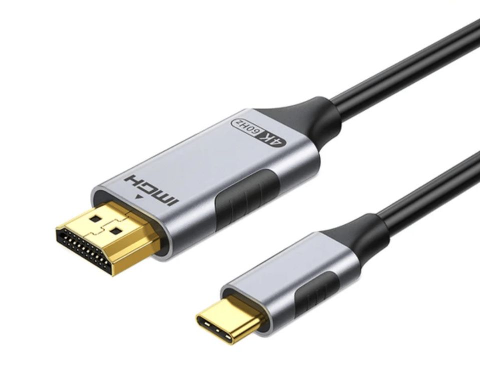 GENERICO Cable Adaptador tipo HDMI a tipo C 4k 60hz de 2m Ultra HD