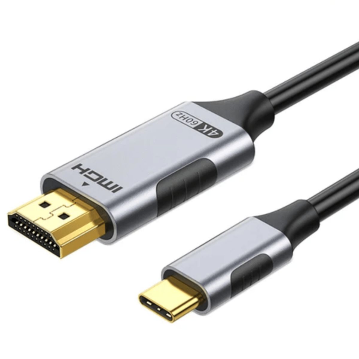 GENERICO - Cable Adaptador tipo HDMI a tipo C 4k 60hz de 2m Ultra HD
