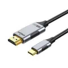 GENERICO - Cable Adaptador tipo HDMI a tipo C 4k 60hz de 2m Ultra HD