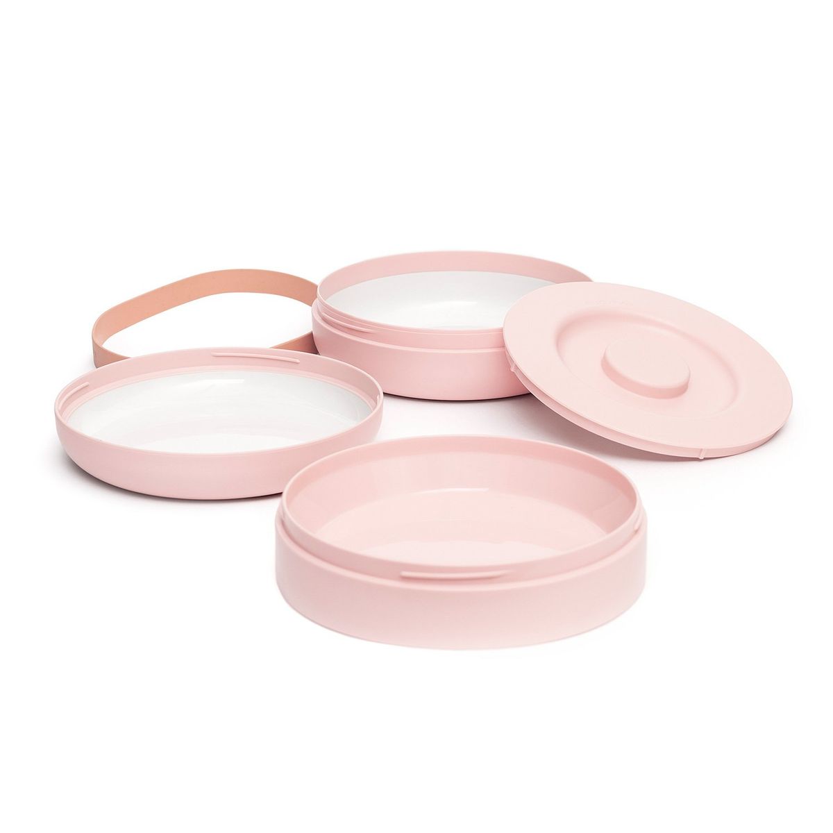 SUAVINEX - SET PLATOS COMB BENTO +4M HYGGA ROSA