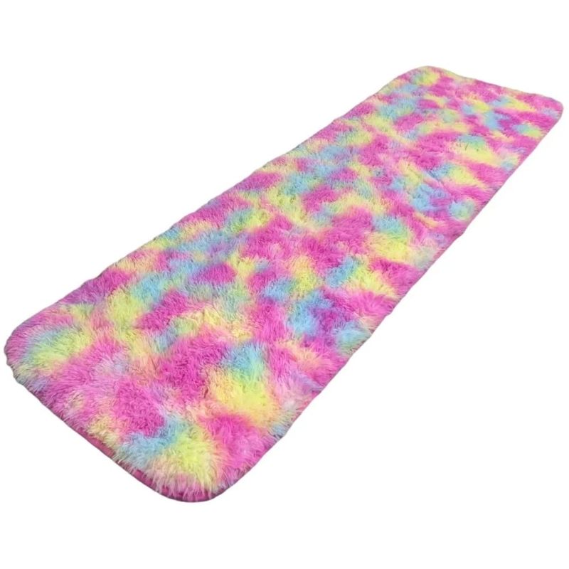 ANGELES DEL HOGAR - Alfombras peludas Pasilleras O Bajadas de cama 55x200 cm