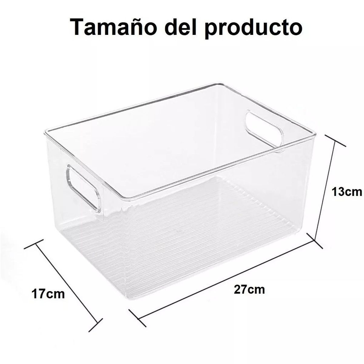 GENERICO - Caja De Almacenamiento Organizador De Cocina Despensa Refri