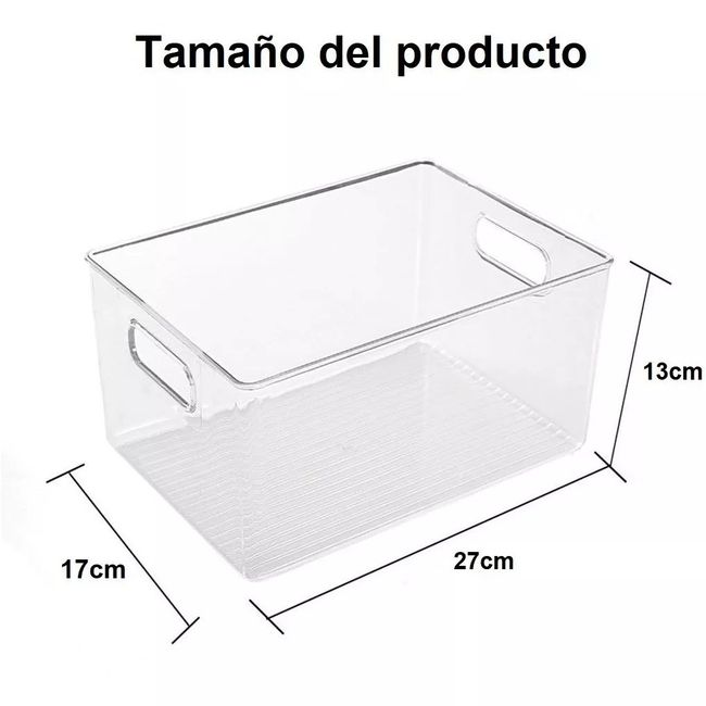 GENERICO - Caja De Almacenamiento Organizador De Cocina Despensa Refri