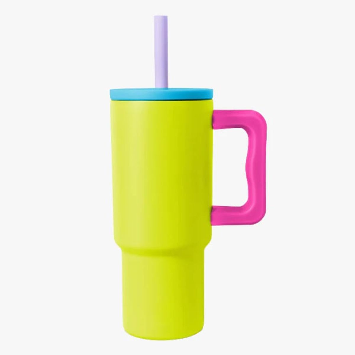 PARTYGLOBOS - Vaso Térmico Premium 900 Ml VERDE Multicolor
