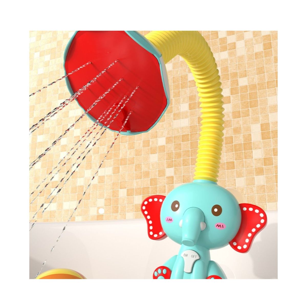 BABYLUNA - Juguete Interactivo para Baño Bebé Elefante