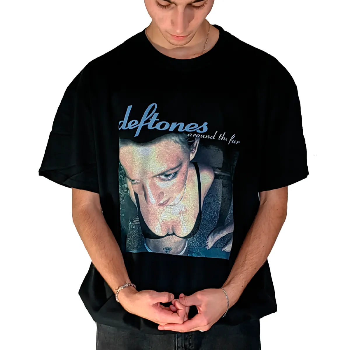 ROCK OFF OFFICIALLY LICENSED PRODUCTS - Polera original unisex de Deftones diseño Around the Fur