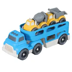 GENERICO - Camion Transporte Ecologico 30 cms con 2 Vehiculos