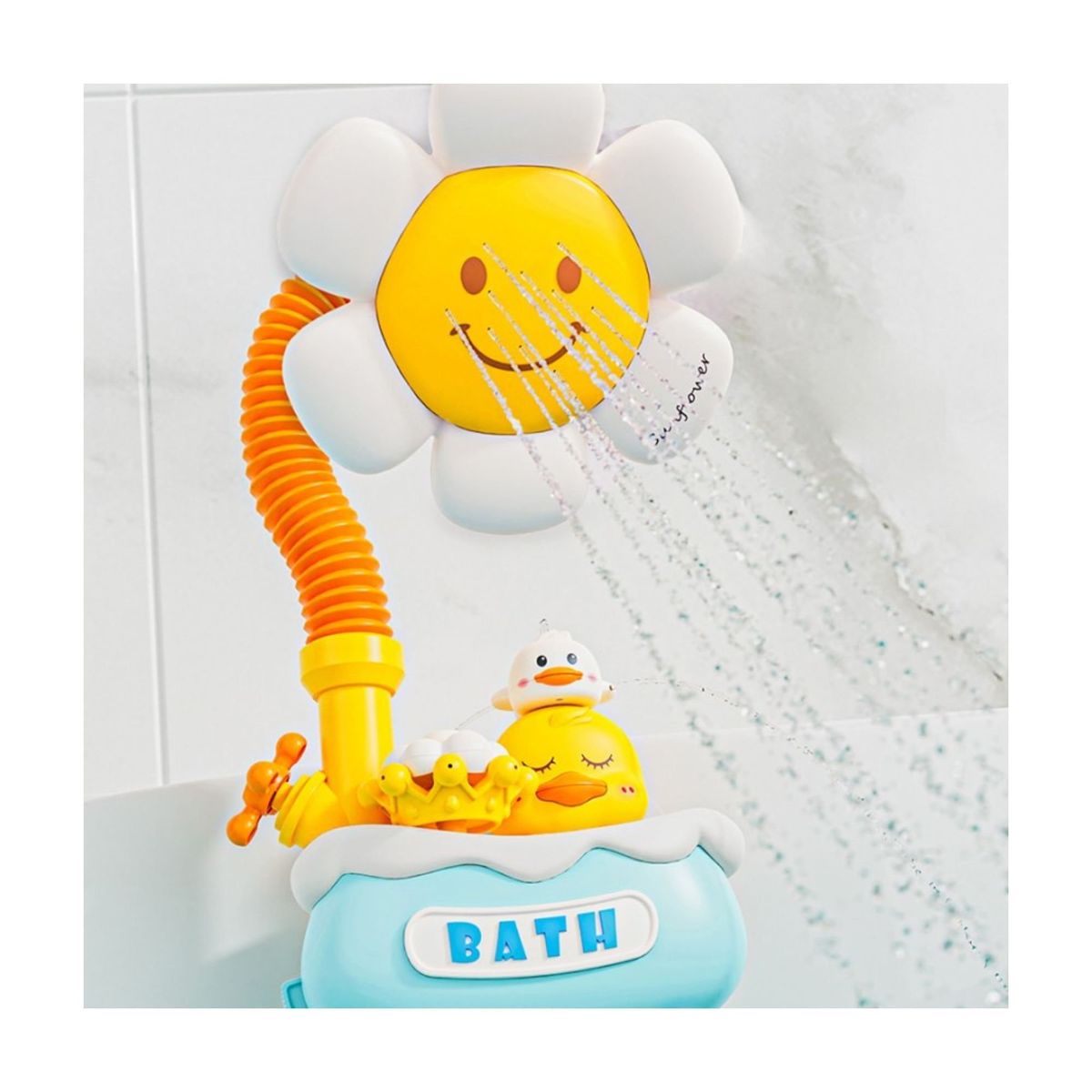 BABYLUNA - Juguete Interactivo para Baño Bebé Girasol