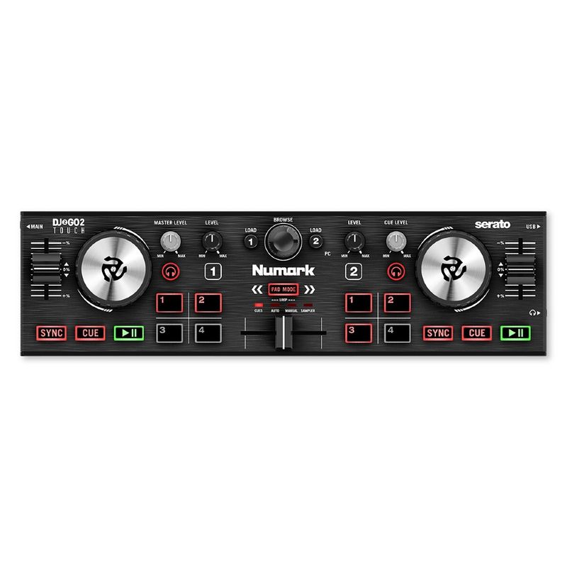 NUMARK - Controlador Dj  DJ2GO2 Touch Numark