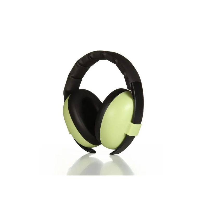 OEM - OREJERAS PROTECTORAS ANTIRRUIDOS PARA BEBE VERDE