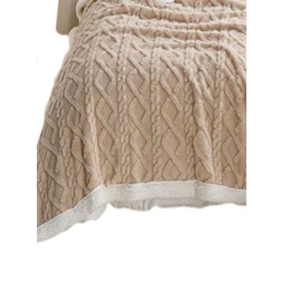 Imagen 2 del producto FRAZADA DE PLUSH Y SHERPA ELEGANTE