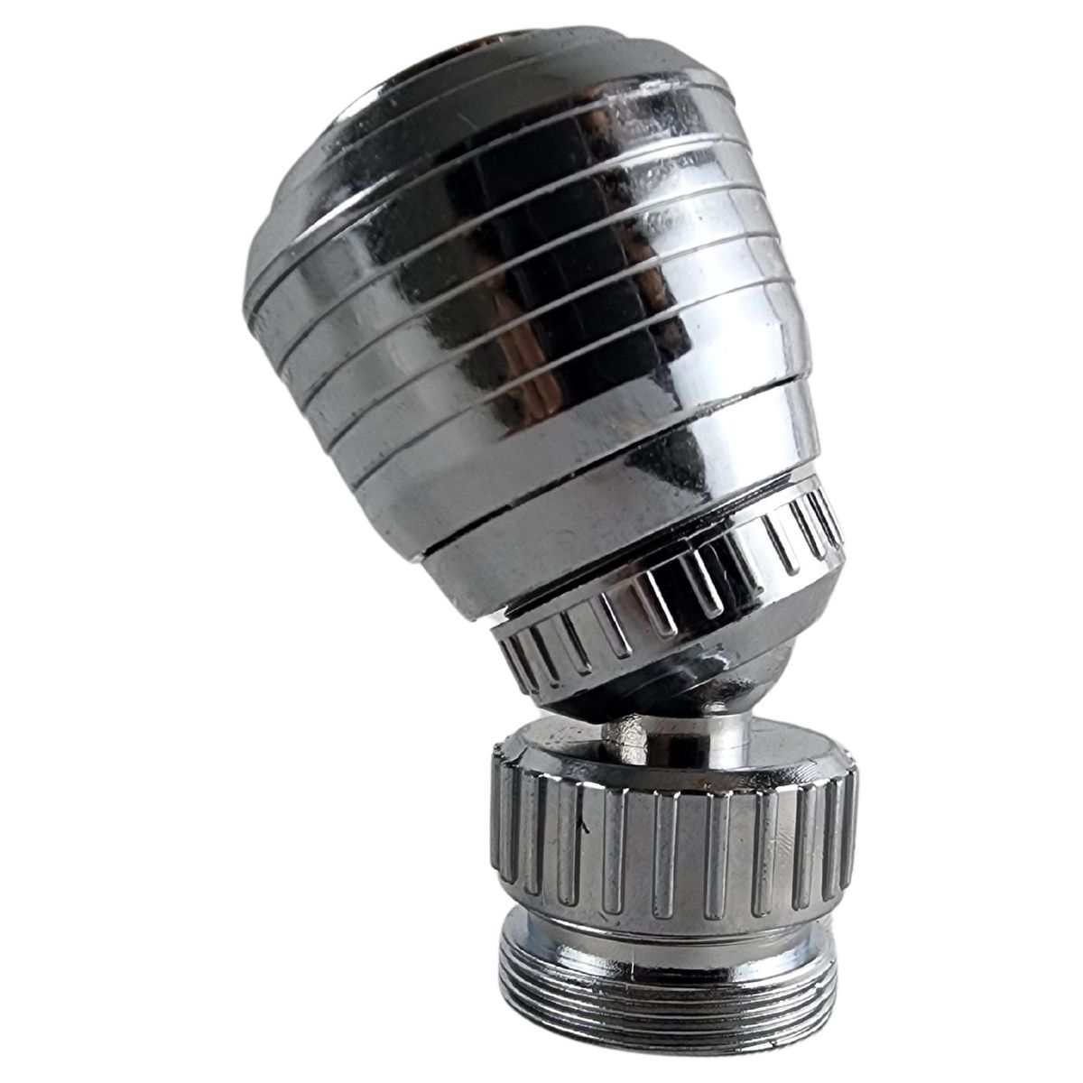 GENERICO - Grifo de Aireador 360 Grados Gris Accesorio Baño