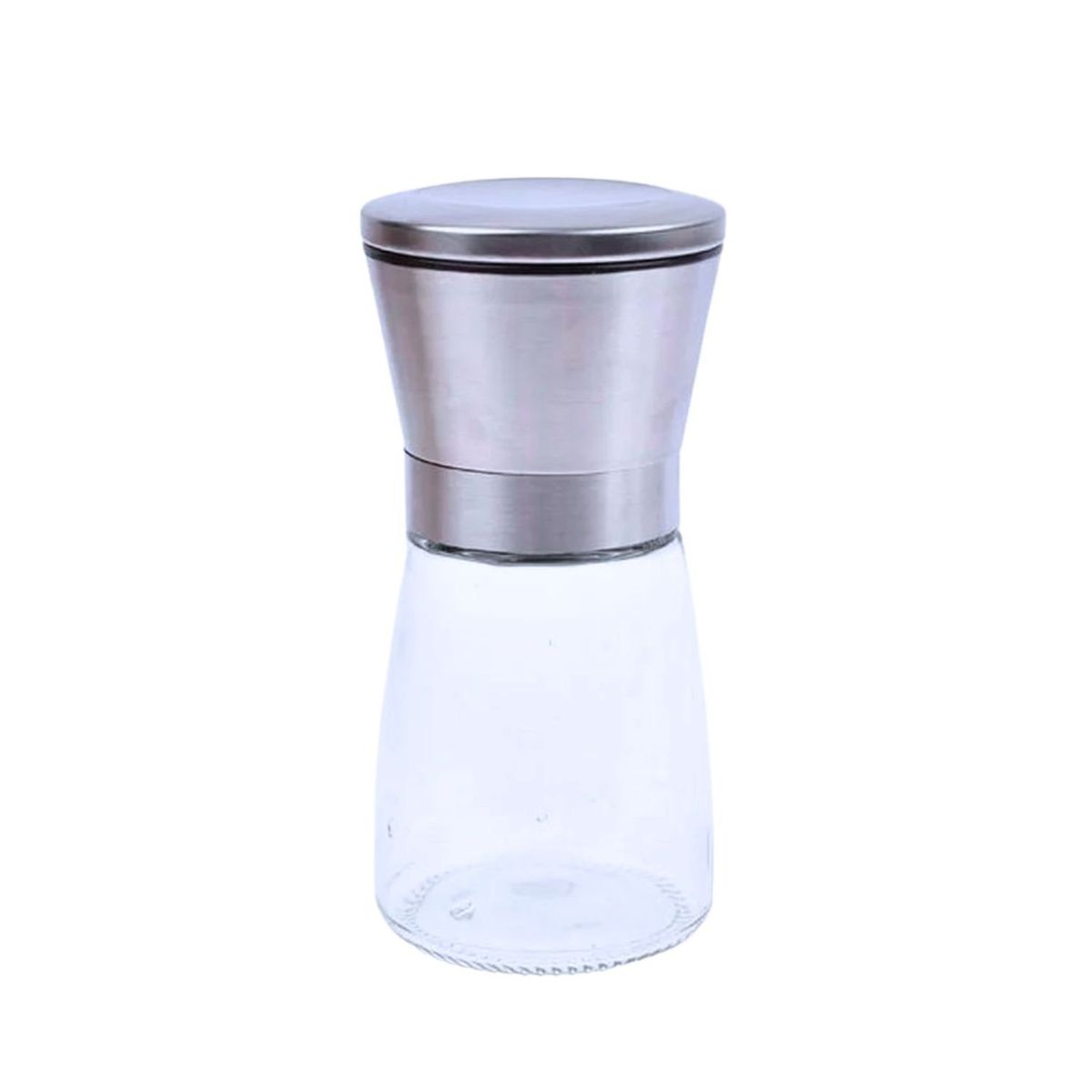 GENERICO - Molinillo de Sal Pimienta Vidrio 200ml Acero Accesorio Cocina.