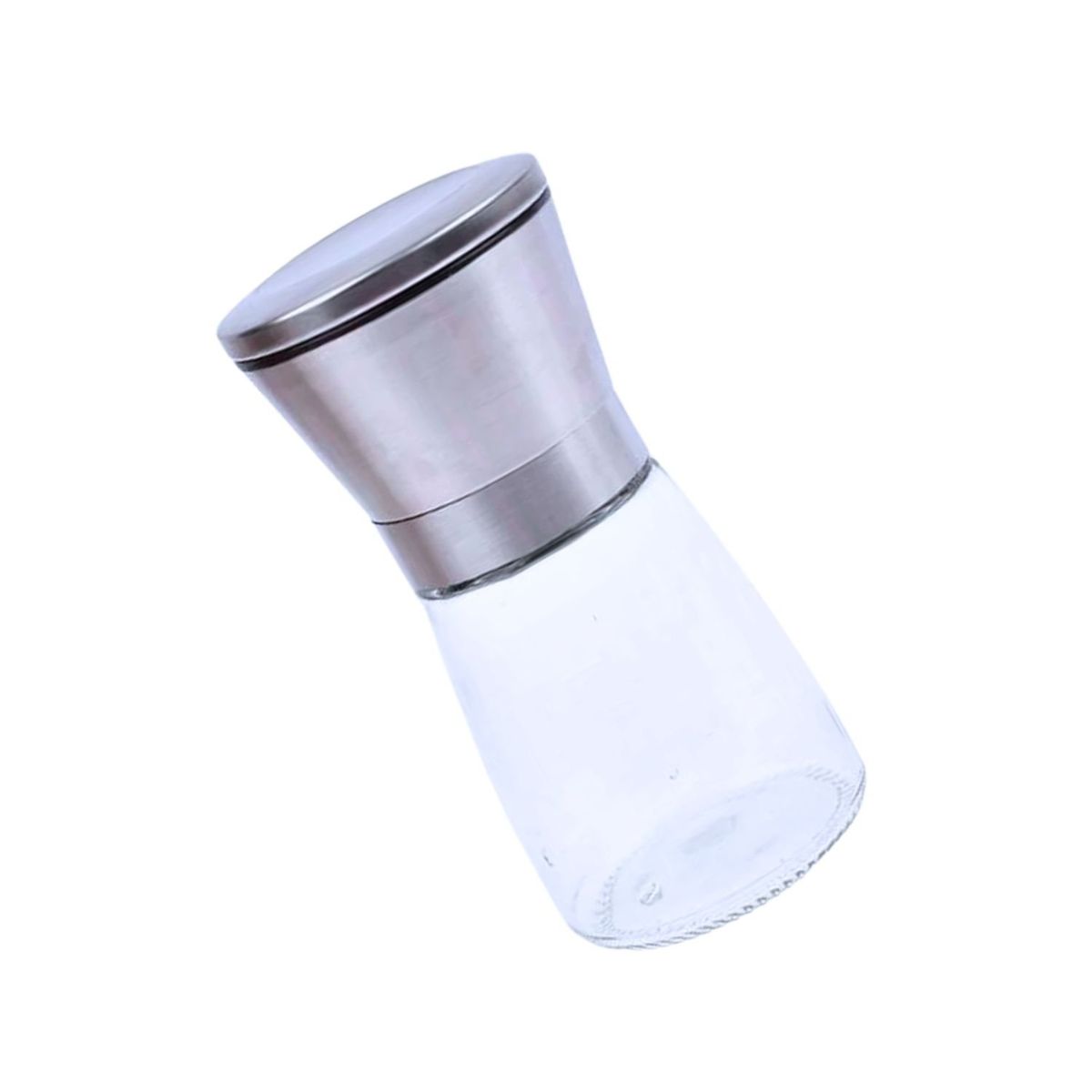 GENERICO - Molinillo de Sal Pimienta Vidrio 200ml Acero Accesorio Cocina.