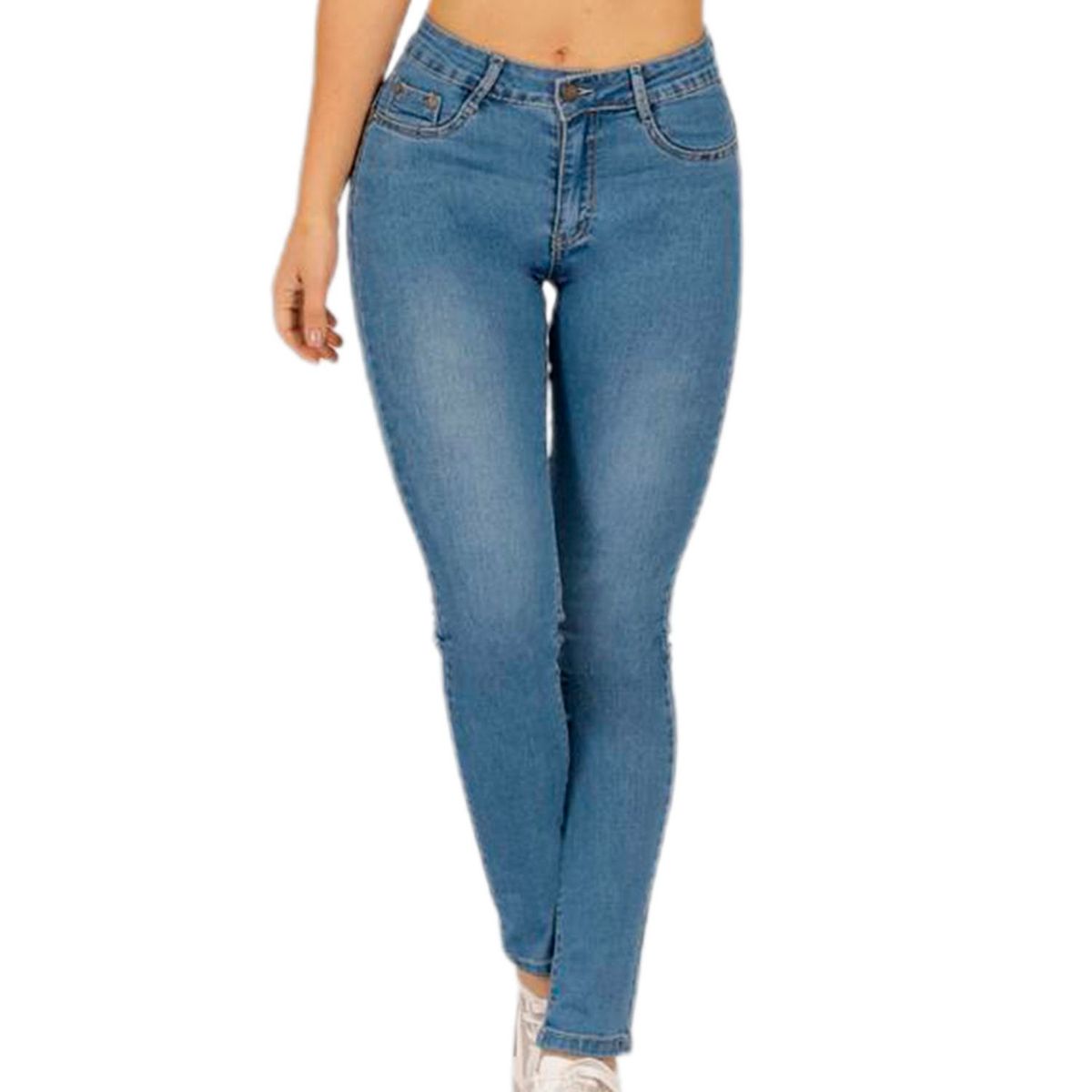YASSNE - Jeans Pitillo Mujer Push Up Levanta cola J74