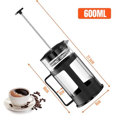 Imagen 2 del producto Cafetera Francesa Cafetera De Prensa Cafe Press Tea 600ml