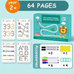 OEM - LIBRO DE APRENDIZAJE TRAZOS MAGICOS MONTESSORI