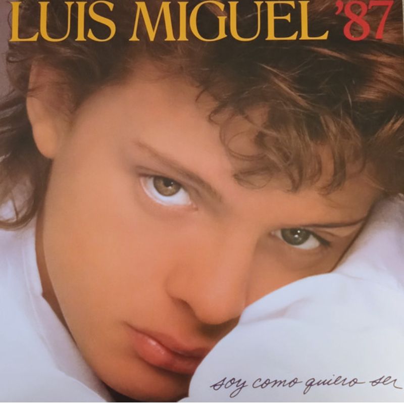 GRUPO LASER DISC - VINILO LUIS MIGUEL 87 SOY COMO QUIERO SER 1LP