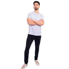YASSNE - Jeans Negro de Hombre J25