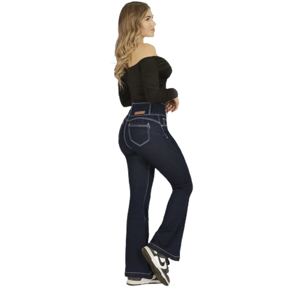 YASSNE - Jeans de Mujer Acampanado Flare J94 Yassne