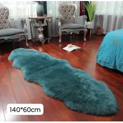ANGELES DEL HOGAR - Alfombra piel de oveja 140x 160 cm