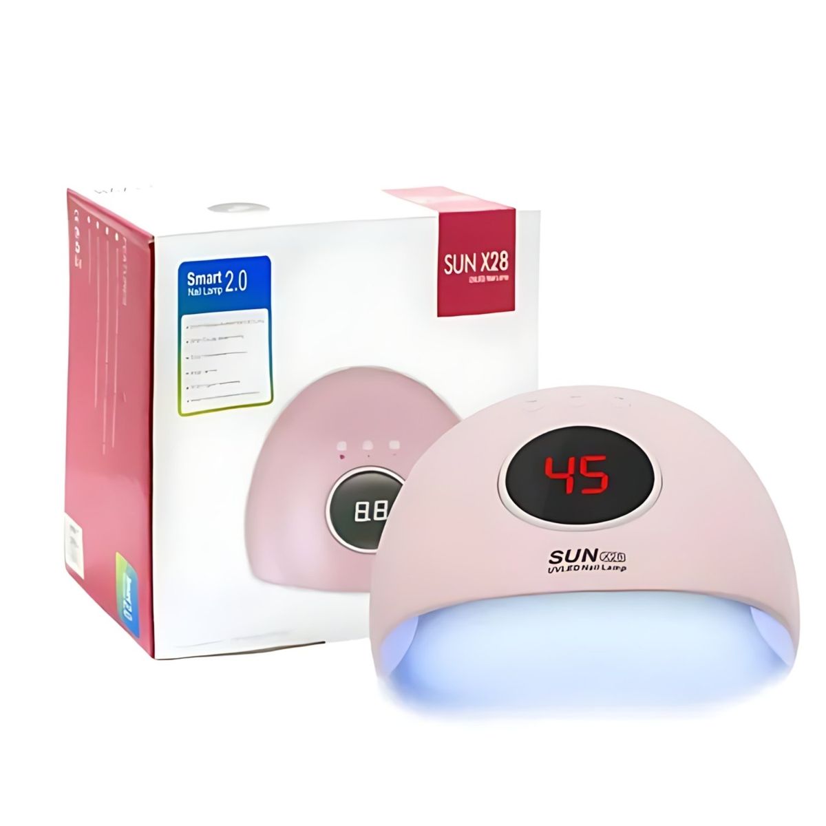 HOMESTAR - Lámpara de Uñas UV LED SUN X28