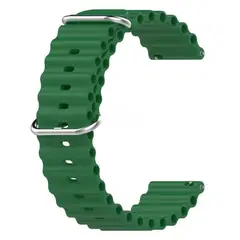 GENERICO - Correa Ocean Para Samsung Huawei Garmin Xiaomi 22mm Verde