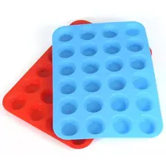 GENERICO - Molde Cupcakes 24 Mini Cupcakes Molde Para Tortas Reposteria