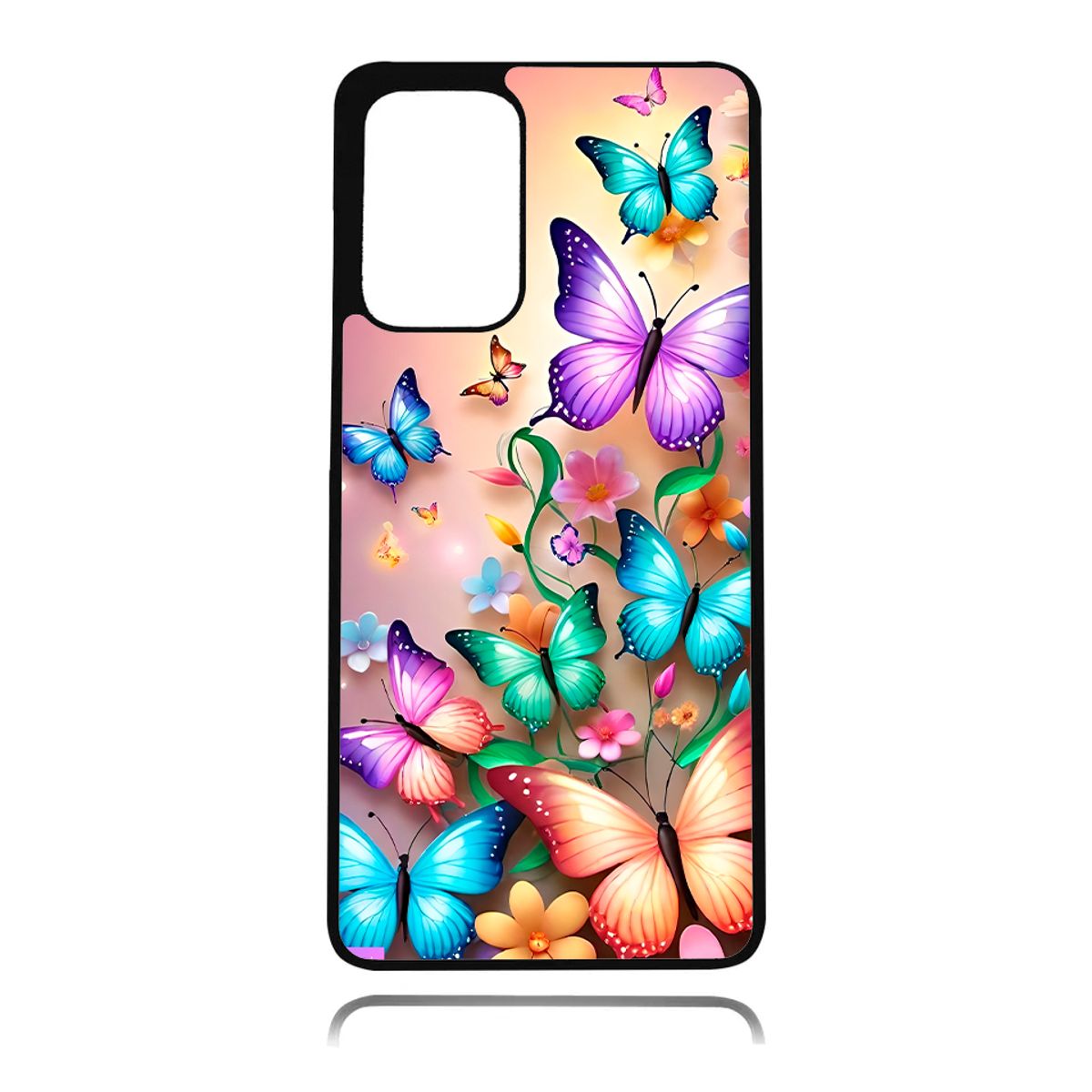 GENERICO - Carcasa Para MOTOROLA OPPO A16 Diseño Mariposa 1