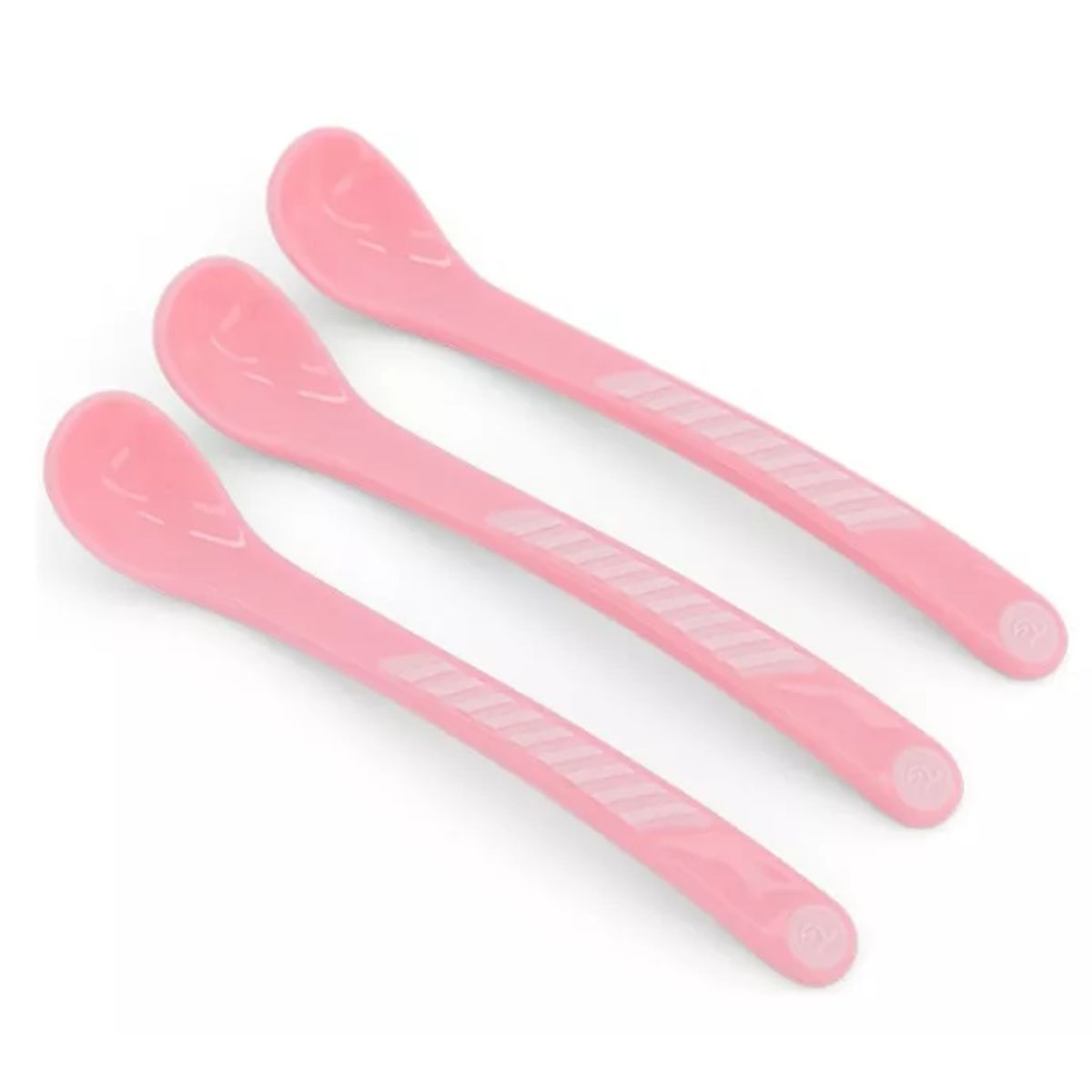TWISTSHAKE - Cuchara de alimentación para bebe 4M pack de 3 color rosado