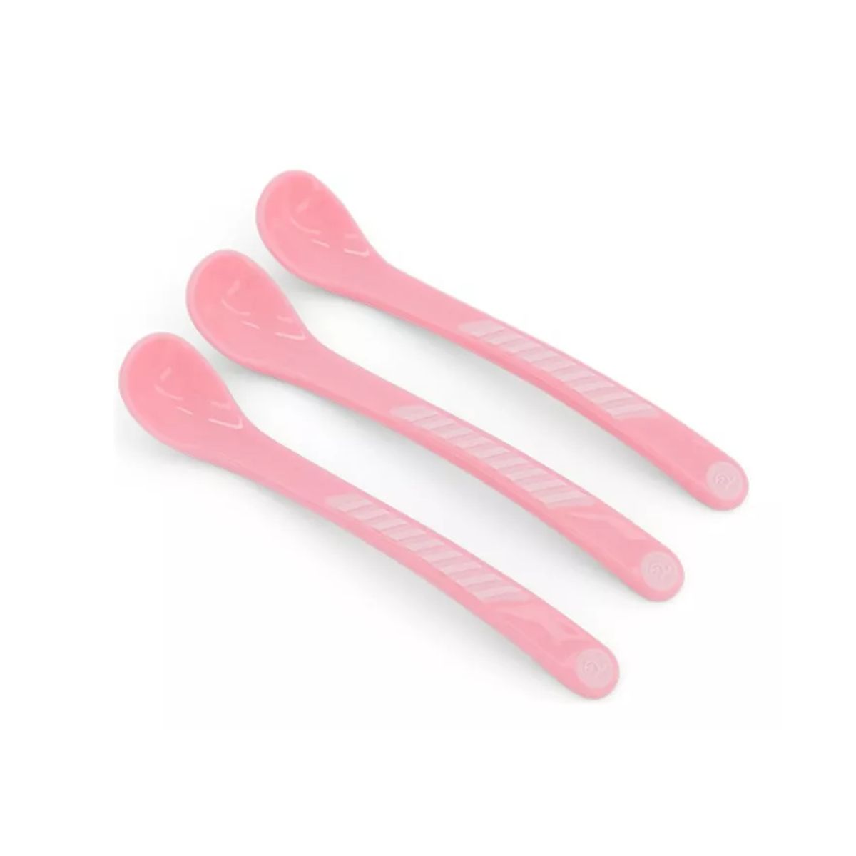 TWISTSHAKE - Cuchara de alimentación para bebe 4M pack de 3 color rosado