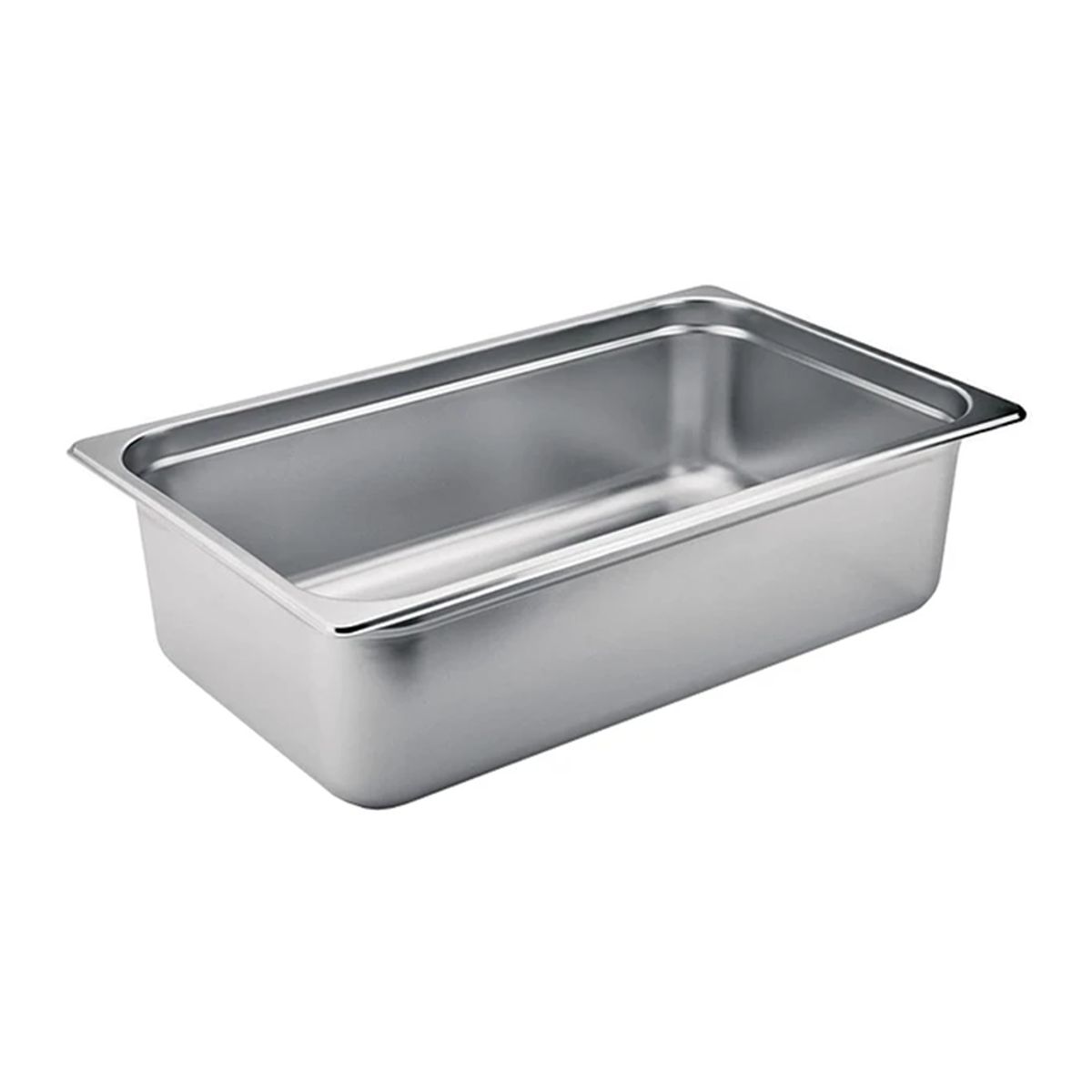 GENERICO - Deposito Gastronomico Acero Inox 1/1 15 Cm Con Tapa (53x32)