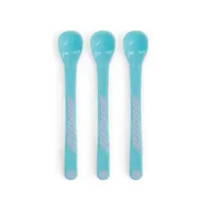 TWISTSHAKE - Cuchara de alimentación para bebe 4M pack de 3 color azul