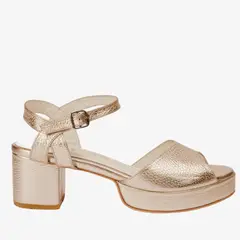 LEANDRA OMEGNA - SANDALIAS RENZO GOLD