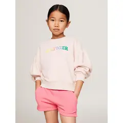 TOMMY HILFIGER - Polerón Manga Globo Multicolor
