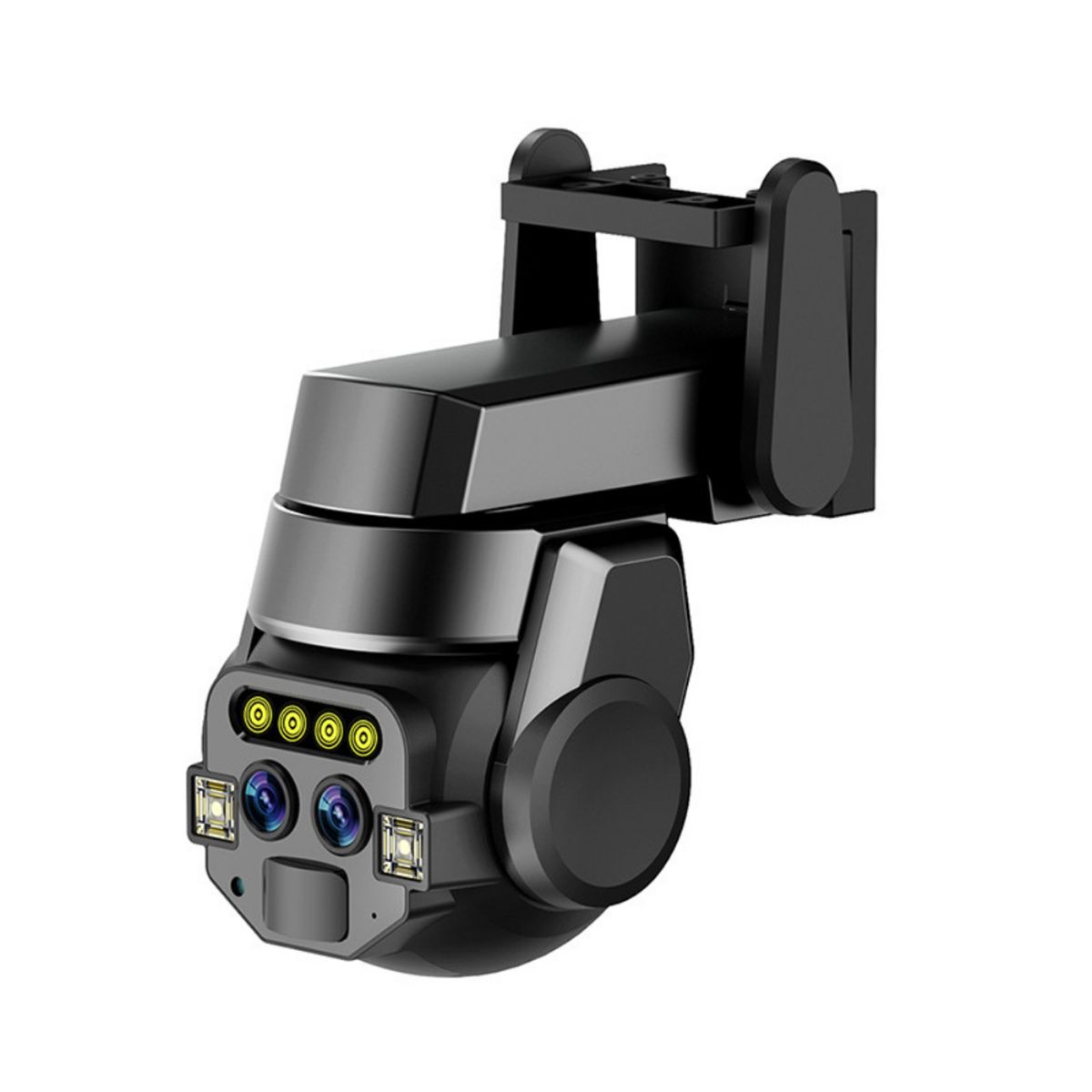 CRUSEC - Cámara De Vigilancia Exterior Doble Lente Wifi 6MP Zoom 10x