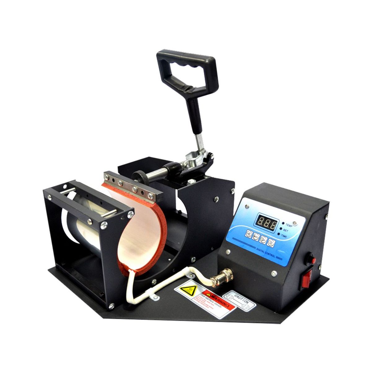 GENERICO - Maquina Estampadora Sublimadora  de Tazones Rectos 11oz Vasos Mugs Shoperos Botellas