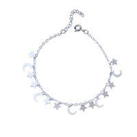 Pulseras De Plata 925 Luna y Estrellas
