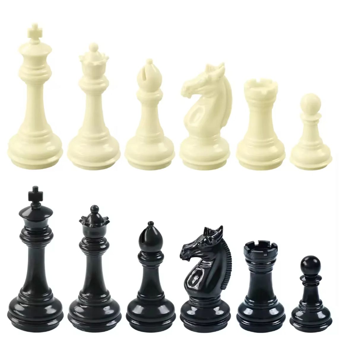 NACION AJEDREZ - Piezas De Ajedrez Modelo Templarios Tamaño Oficial Torneo