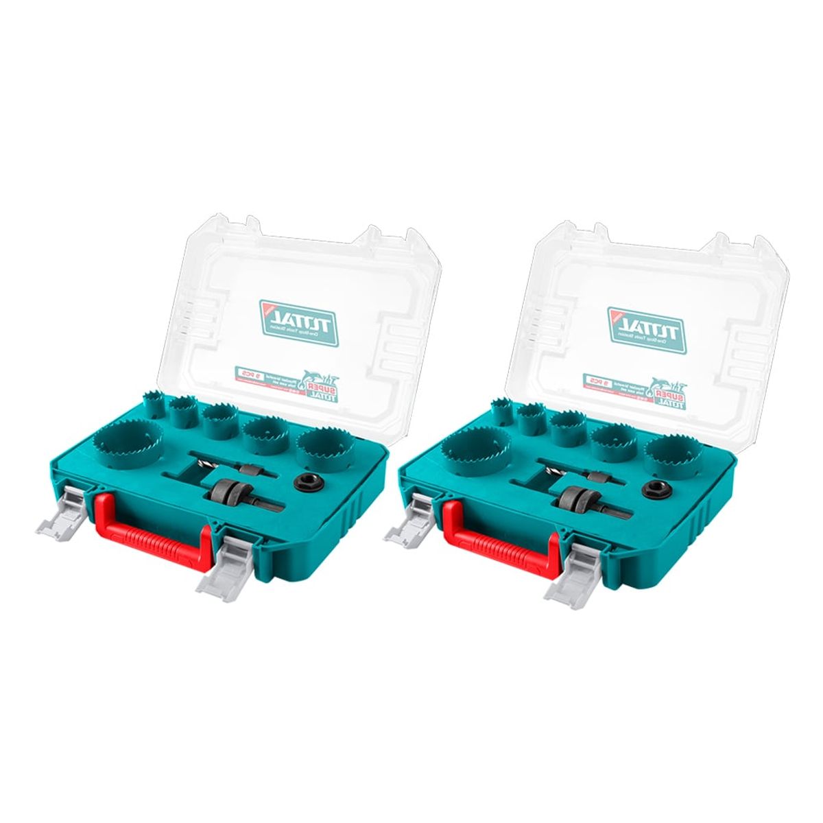 TOTAL TOOLS - Set Sierras de Copa Bi-metal 18 Piezas TOTAL