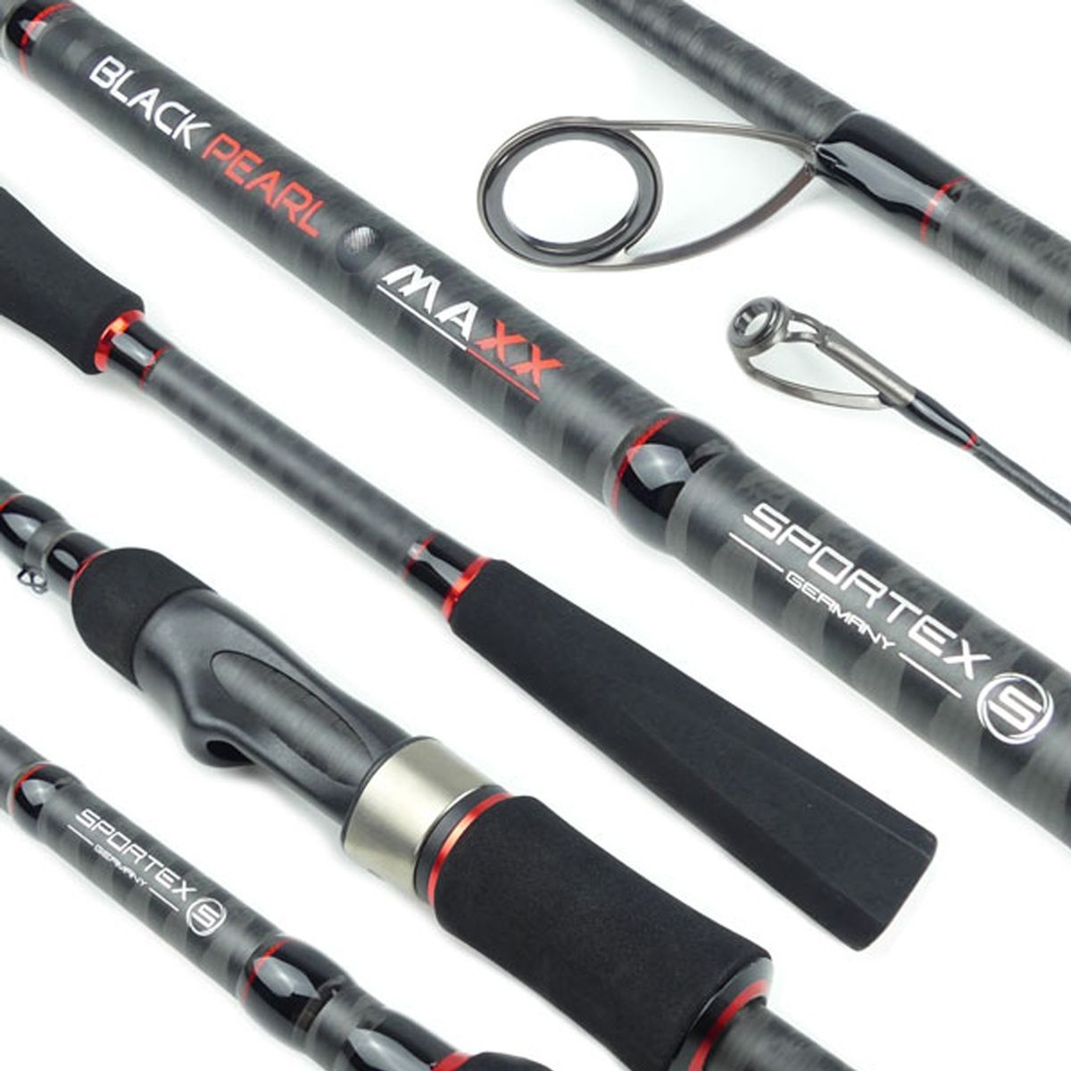 SPORTEX - CAÑA DE PESCAR BLACK PEARL MAXX ULIGHT SPORTEX 210mt - 2T