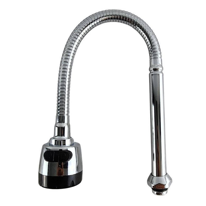 GENERICO - Cuello Flexible Grifo Giratorio 360° Ahorra Agua 2 Modos