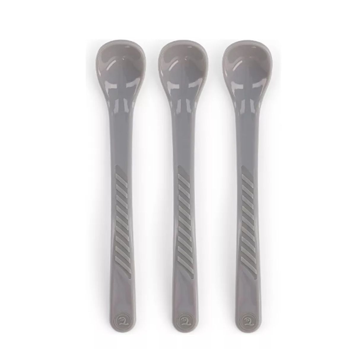 TWISTSHAKE - Cuchara de alimentación para bebe 4M pack de 3 color Gris