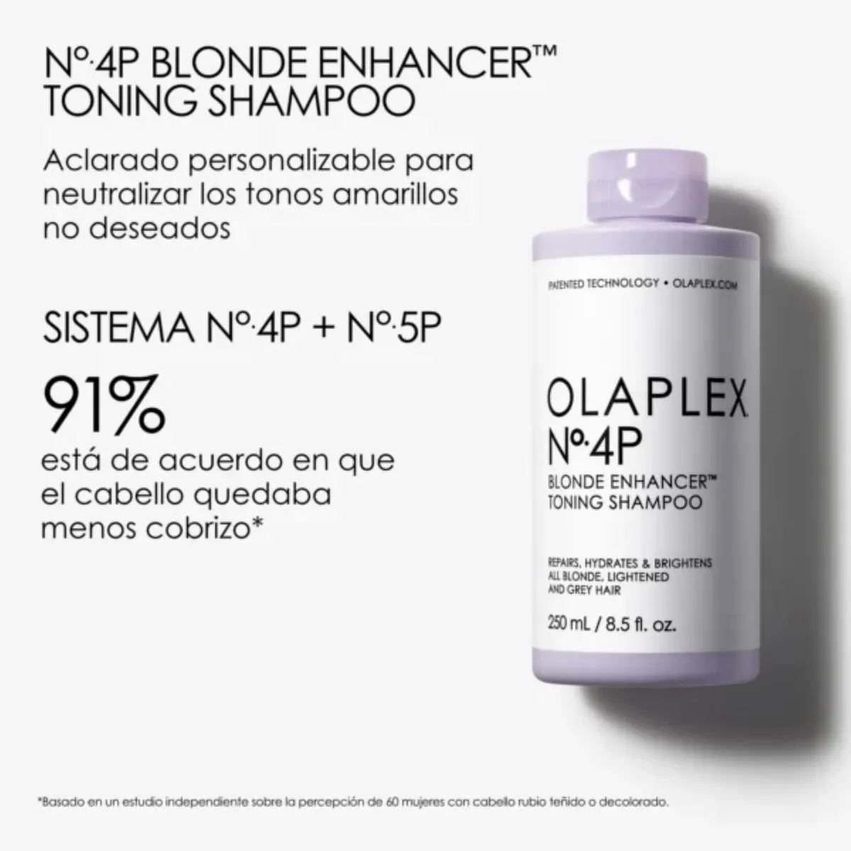 OLAPLEX - Olaplex 4-P Blonde Enhancer Toning Shampoo 250ml