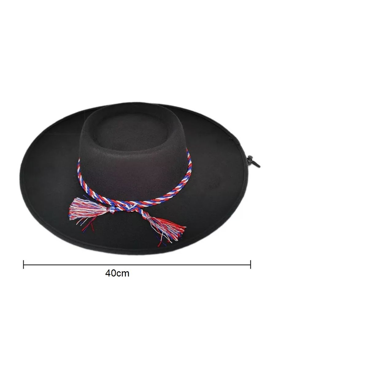 GENERICO - Sombrero Gorro Huaso Niño Adulto Fiestas Patrias