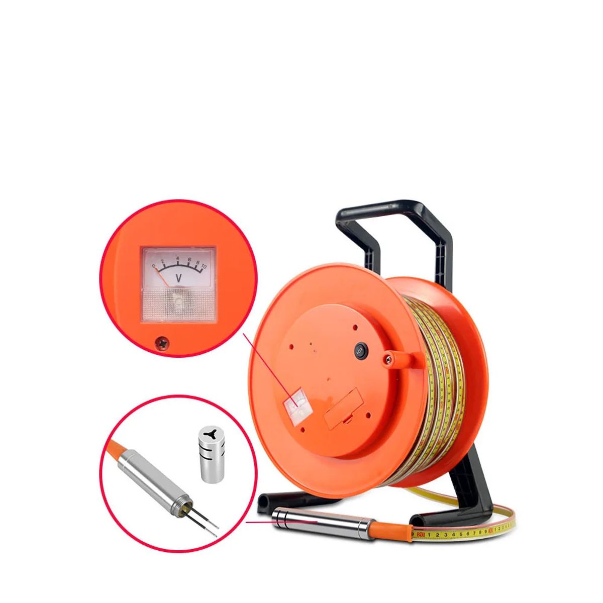 HIDROBYTES - Sonda Nivel Pozos / Pozometro - Profundidad: 50 metros